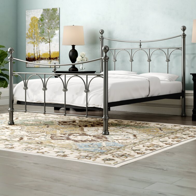 Wayfair full metal 2024 bed frame